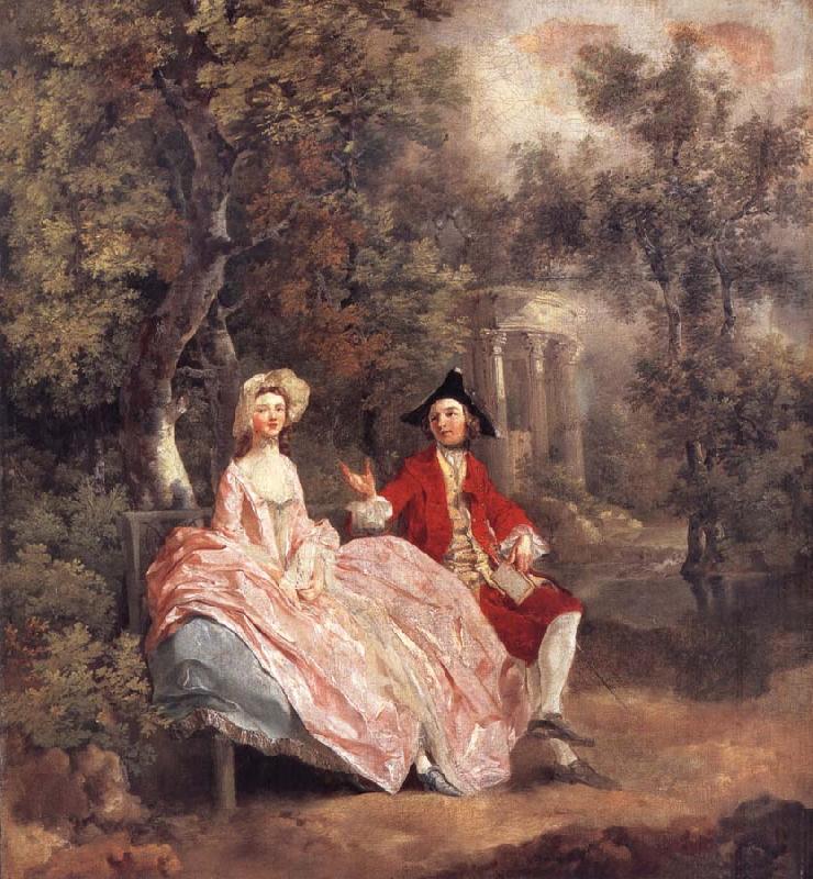 Thomas Gainsborough Conversation in a Park